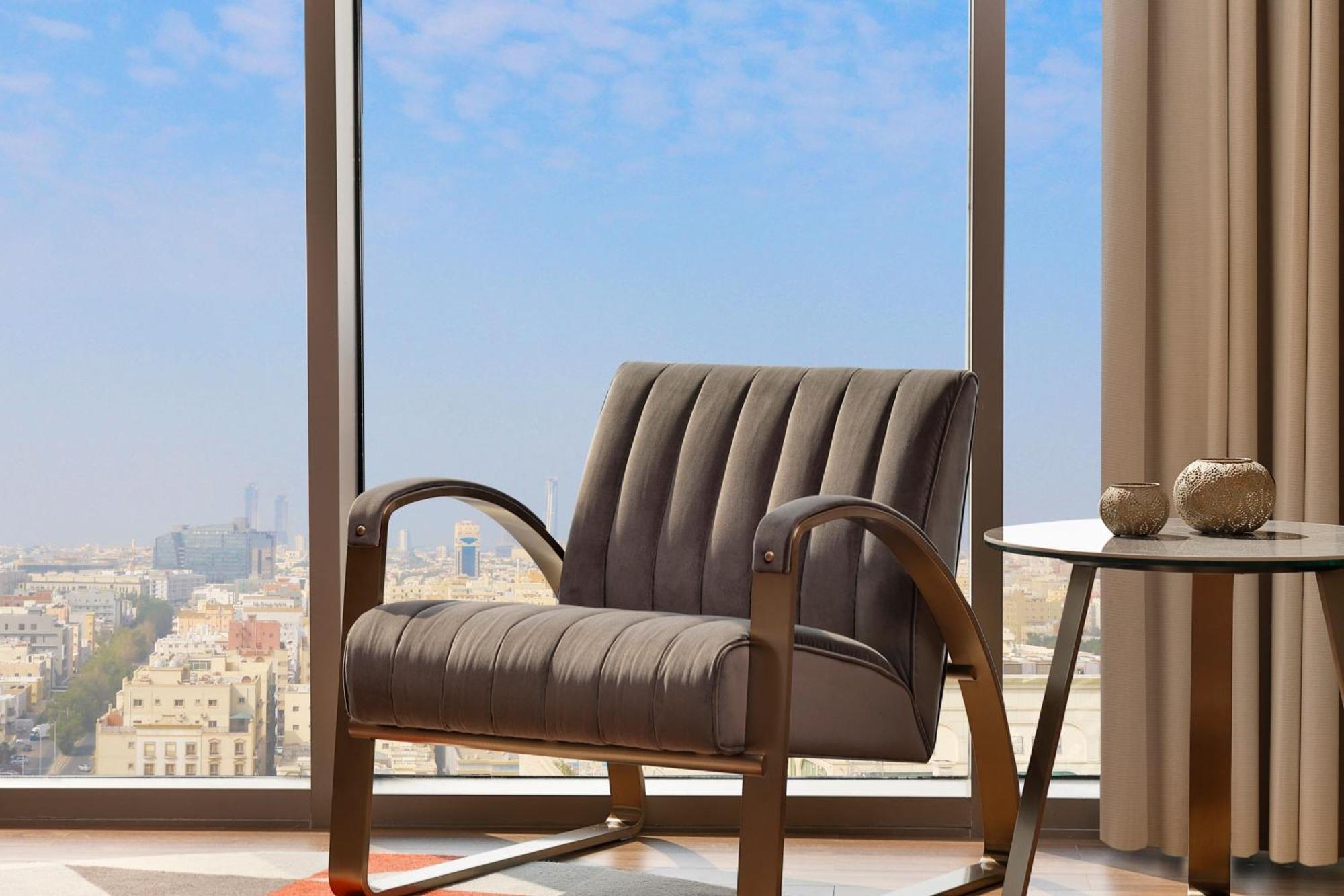 Jeddah Marriott Hotel Madinah Road Zewnętrze zdjęcie The 3D rendering of the interior of the apartment